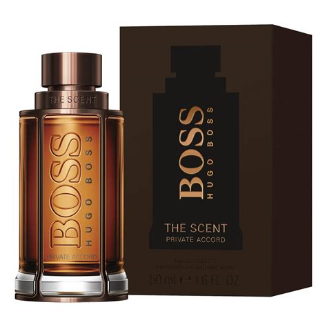 hugo boss the scent private.